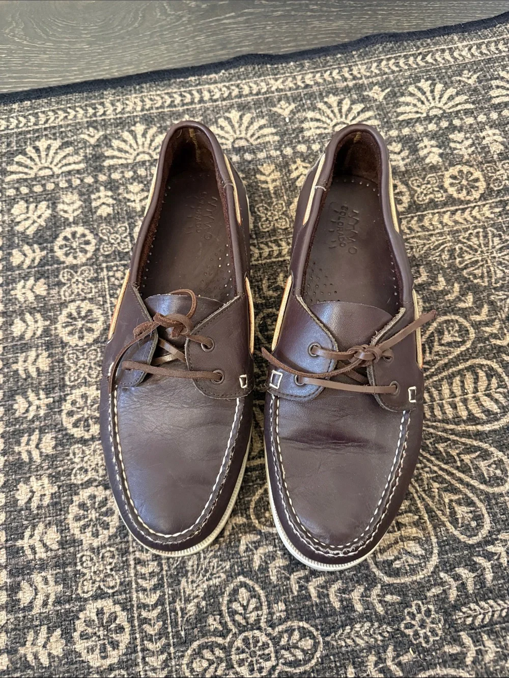 Colorado Brown Leather Boat Shoes